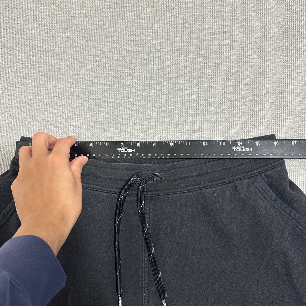 The North Face Black Logo Graphic Fleece Jogger Sweatpants Mens Size Large - Picture 5 of 15